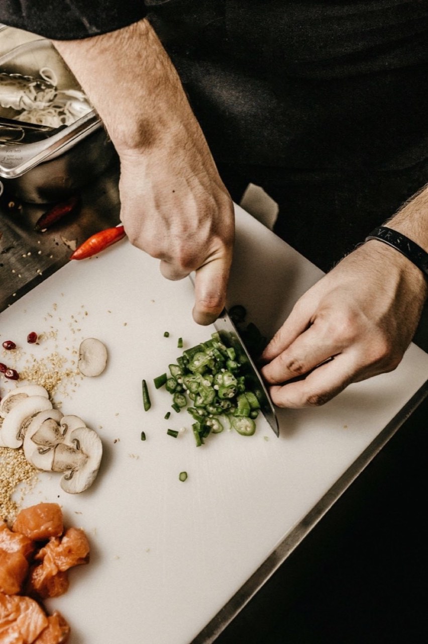 Comptoir de restauration ouvert en soirée